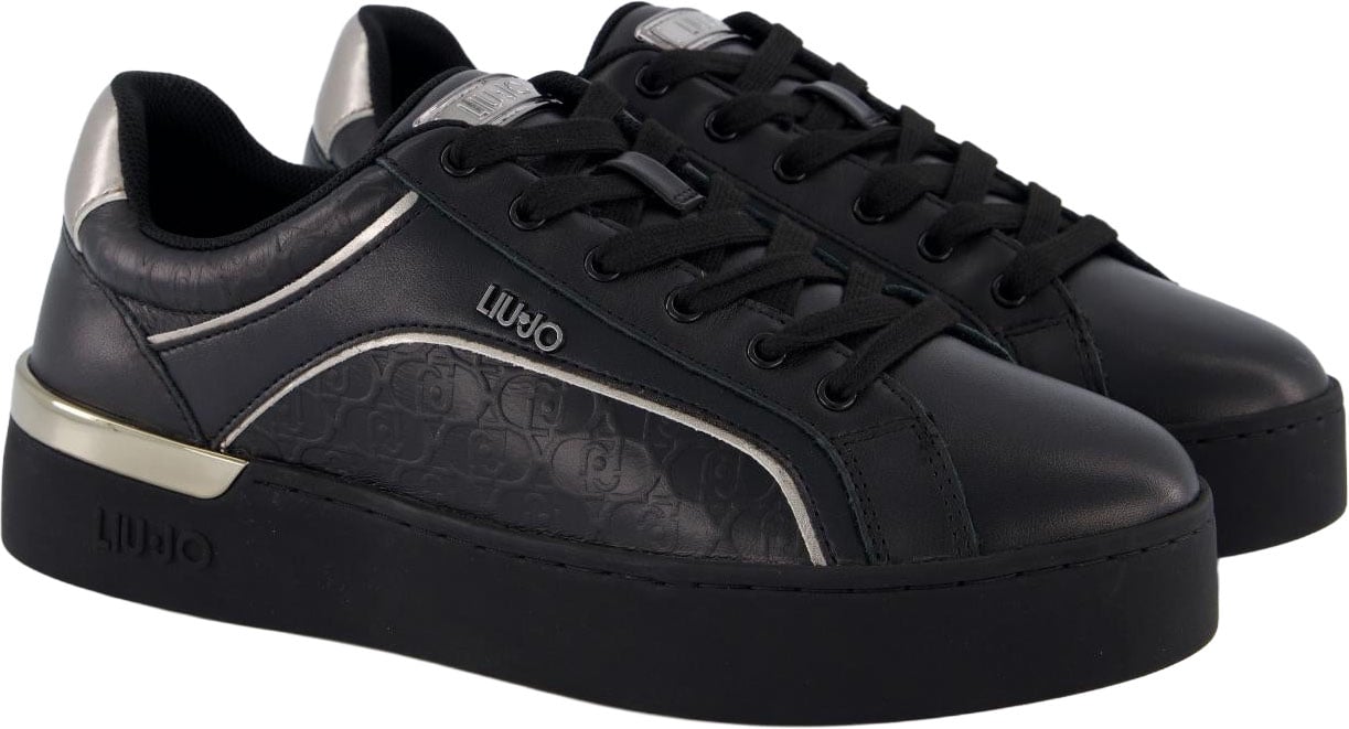 Liu Jo Dames Silvia 97 Sneaker Zwart Zwart