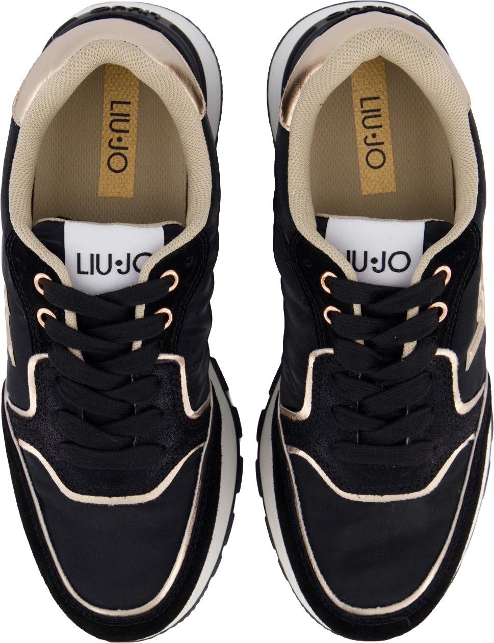 Liu Jo Dames Amazing 25 Sneaker Zwart Zwart