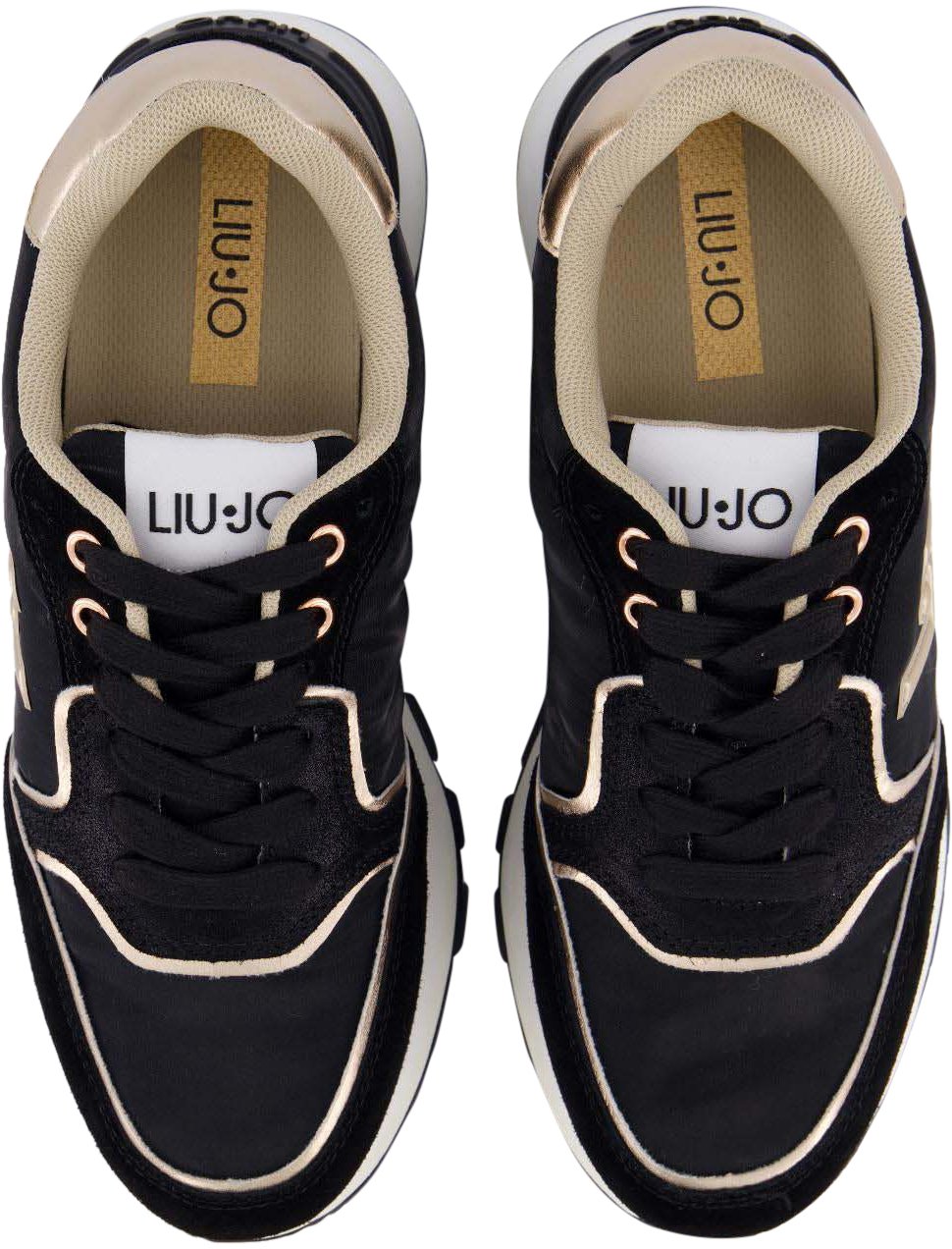 Liu Jo Dames Amazing 25 Sneaker Zwart Zwart
