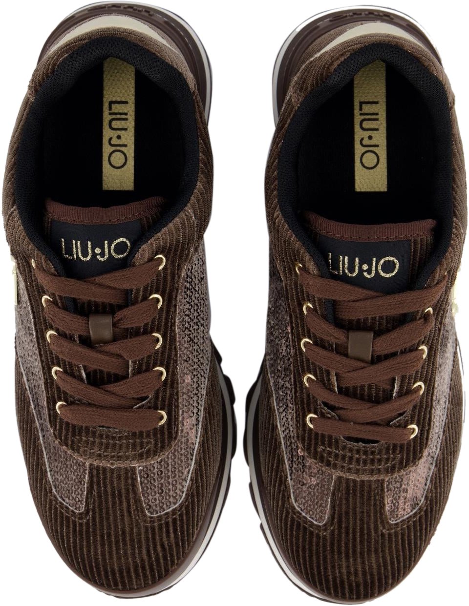 Liu Jo Dames Amazing 23 Sneaker Bruin Bruin