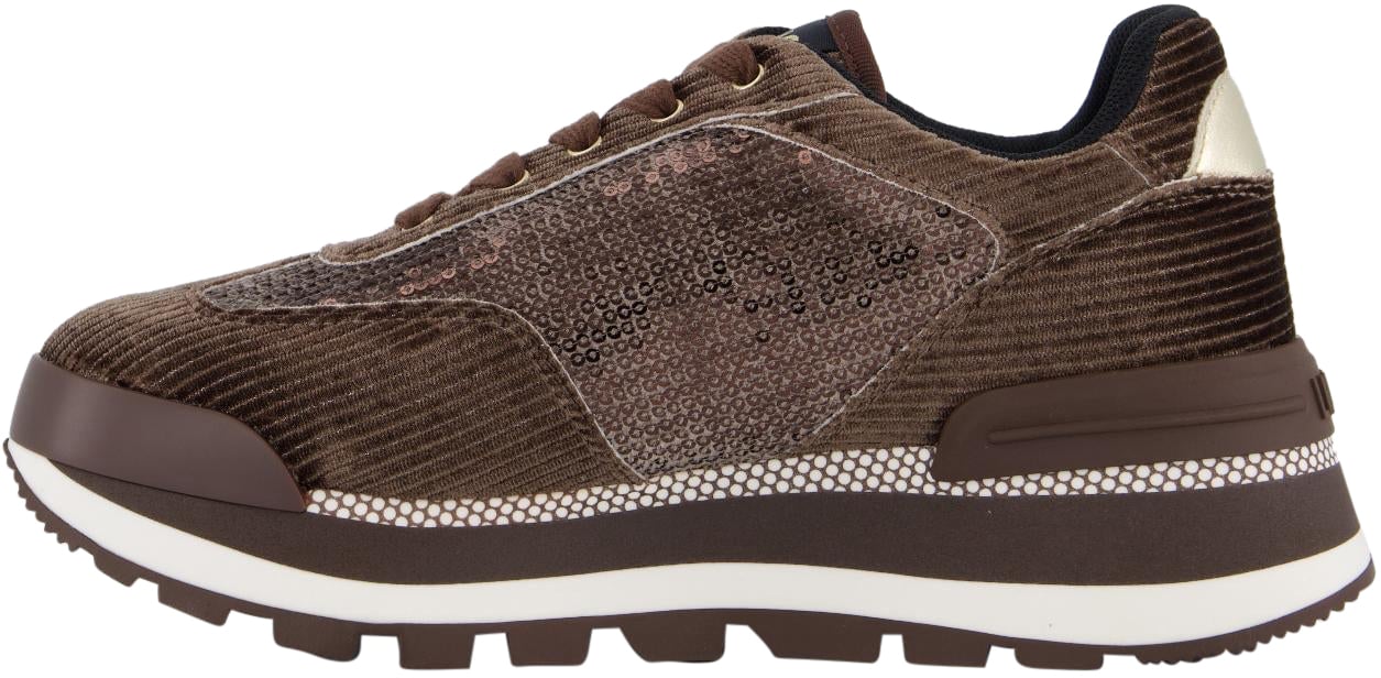 Liu Jo Dames Amazing 23 Sneaker Bruin Bruin
