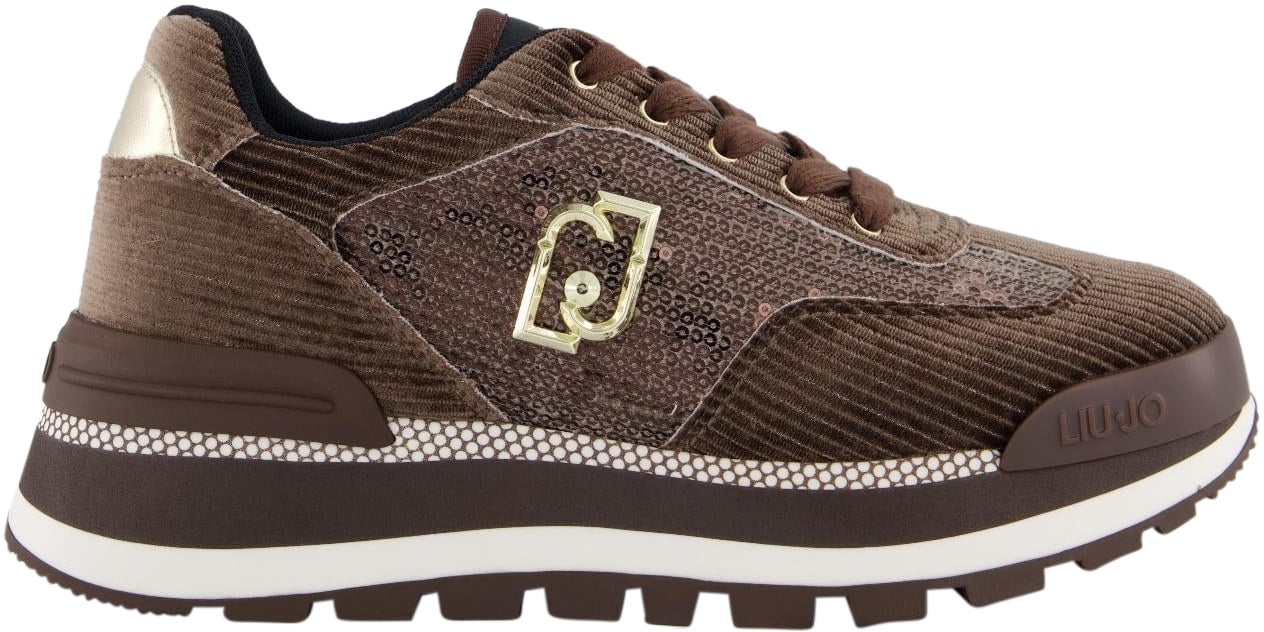 Liu Jo Dames Amazing 23 Sneaker Bruin Bruin