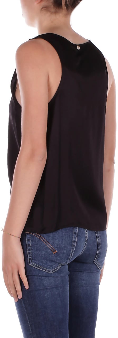 Liu Jo T-Shirts And Polos Black Zwart