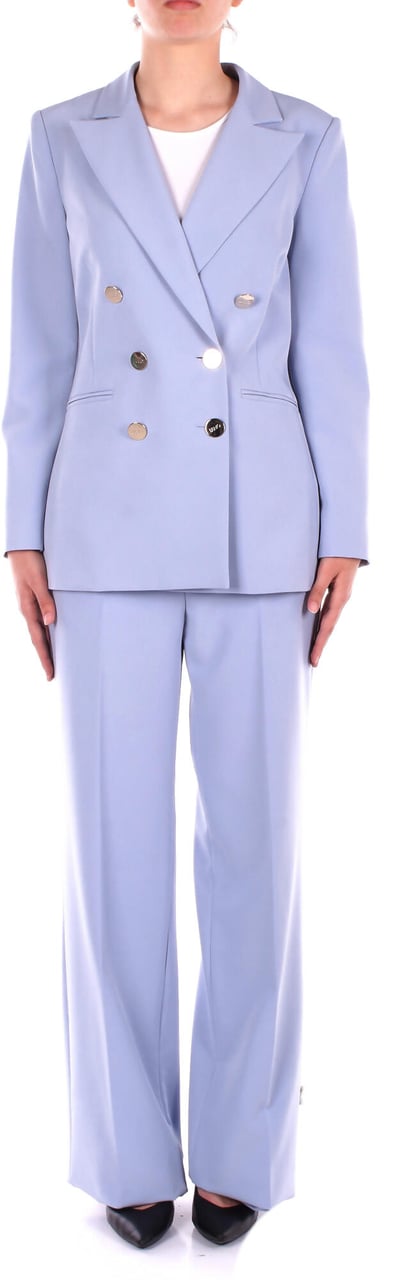 Liu Jo Trousers Sky Blu Blauw