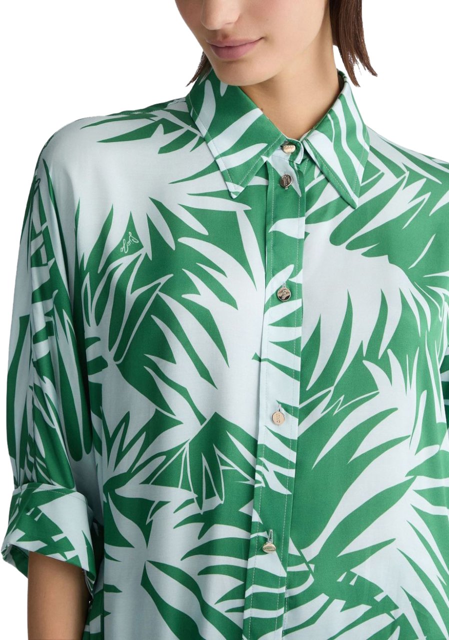 Liu Jo Shirts Felci Pturq Wjungl Divers
