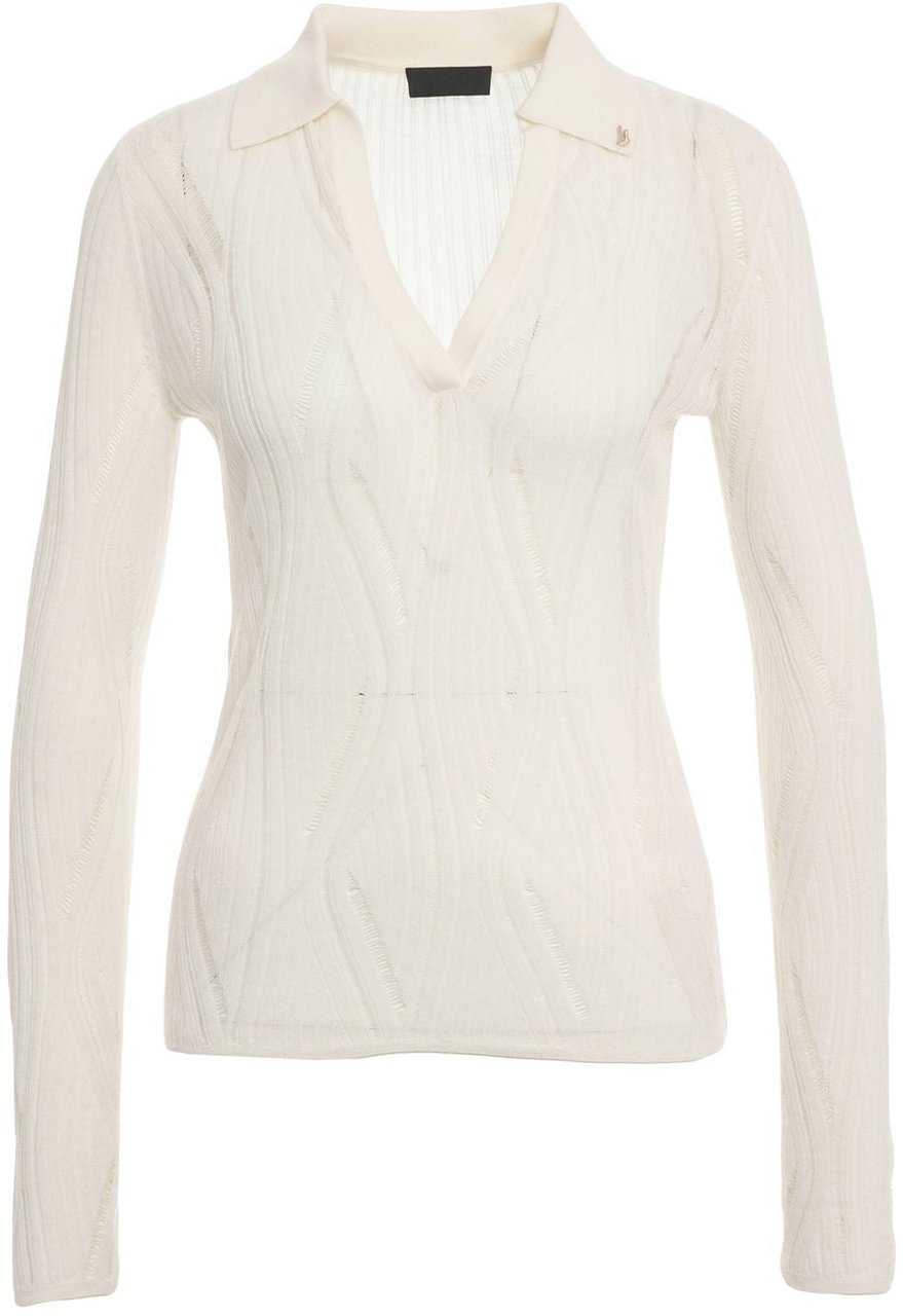 Liu Jo Virgin wool sweater Wit