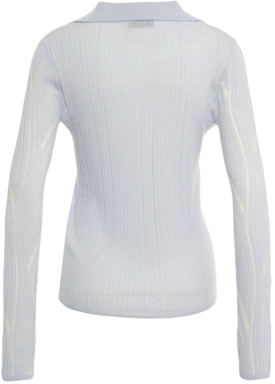Liu Jo Virgin wool sweater Blauw