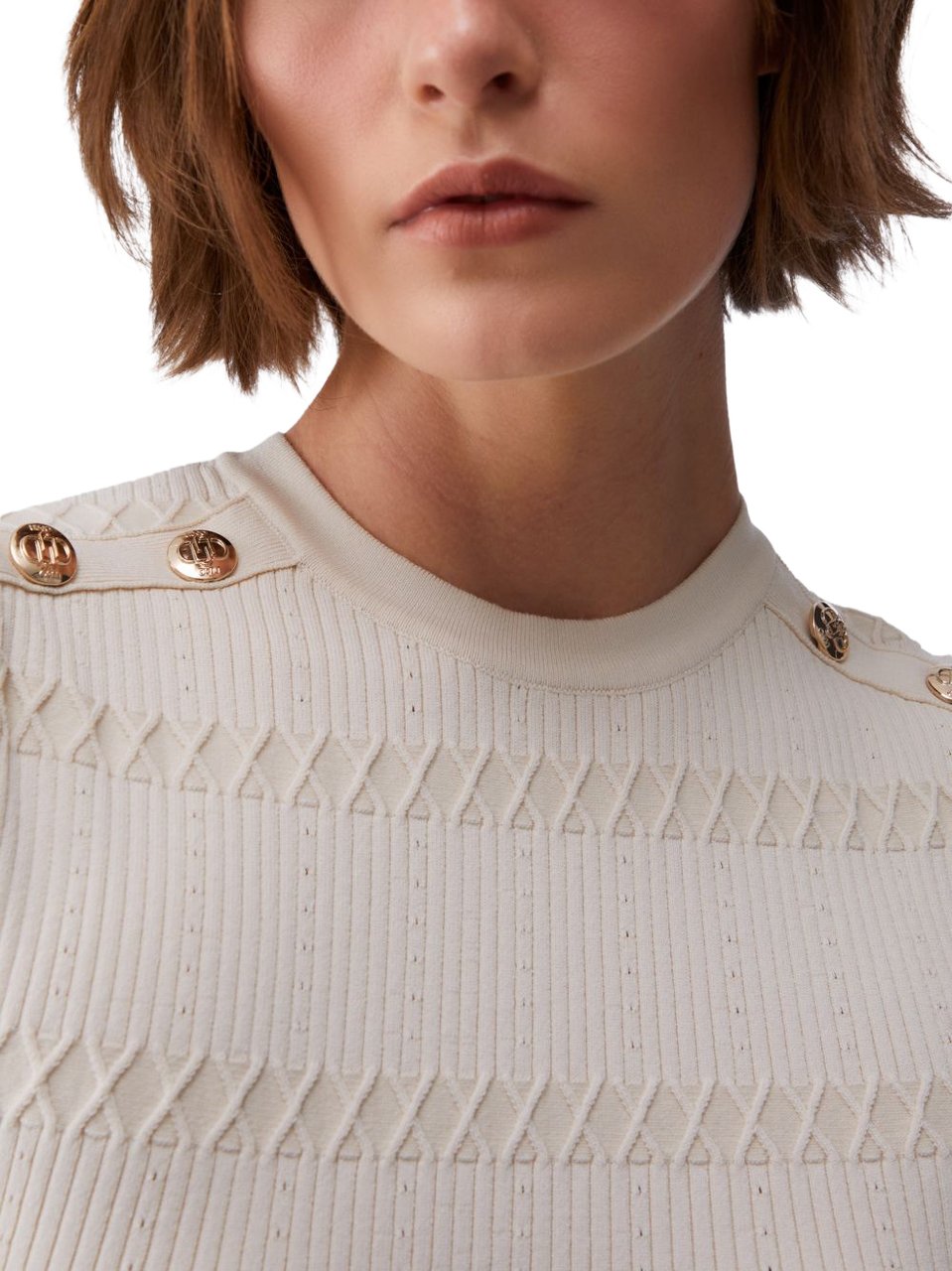 Liu Jo Dresses Bianco Wit