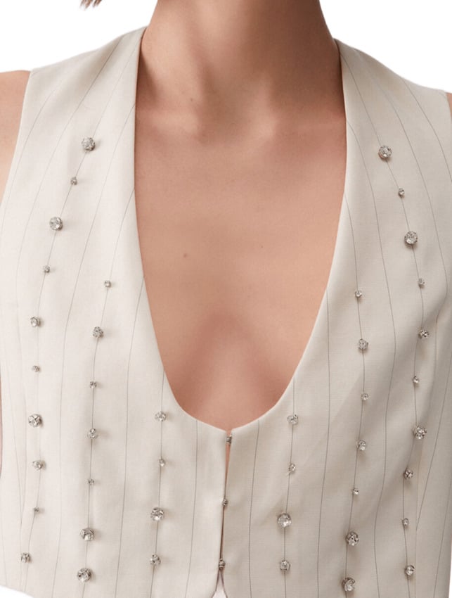 Liu Jo Liu Jo Black Giacche Cremino Stripe Beige