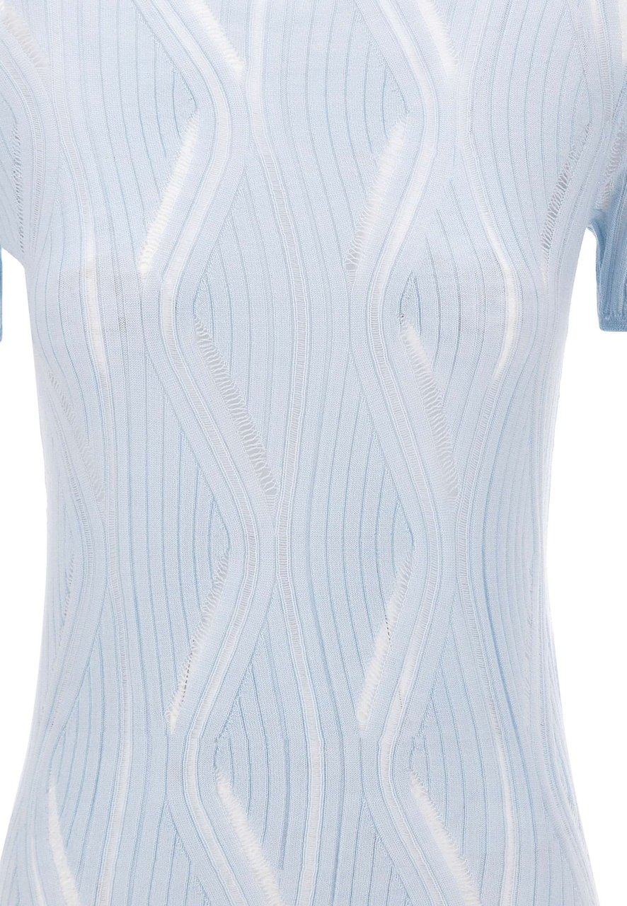 Liu Jo Sweaters Light Blue Lichtblauw