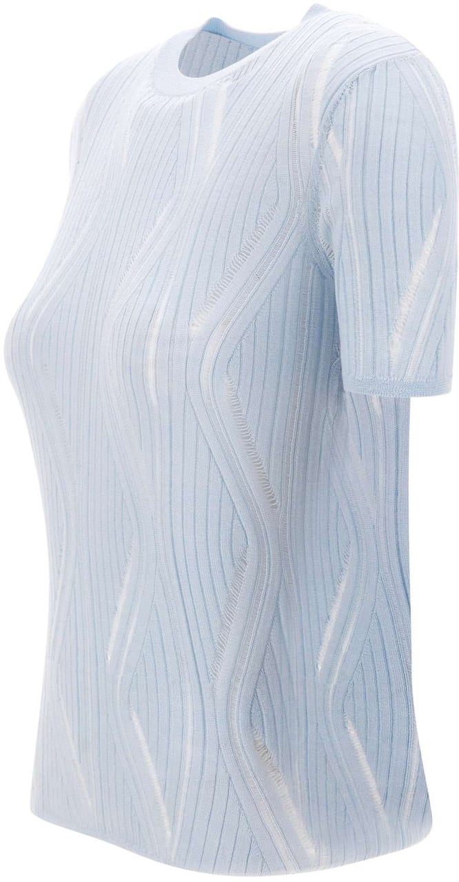 Liu Jo Sweaters Light Blue Lichtblauw