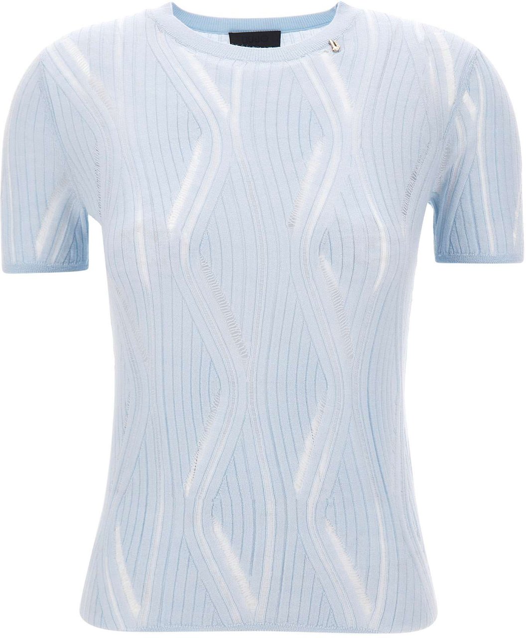 Liu Jo Sweaters Light Blue Lichtblauw