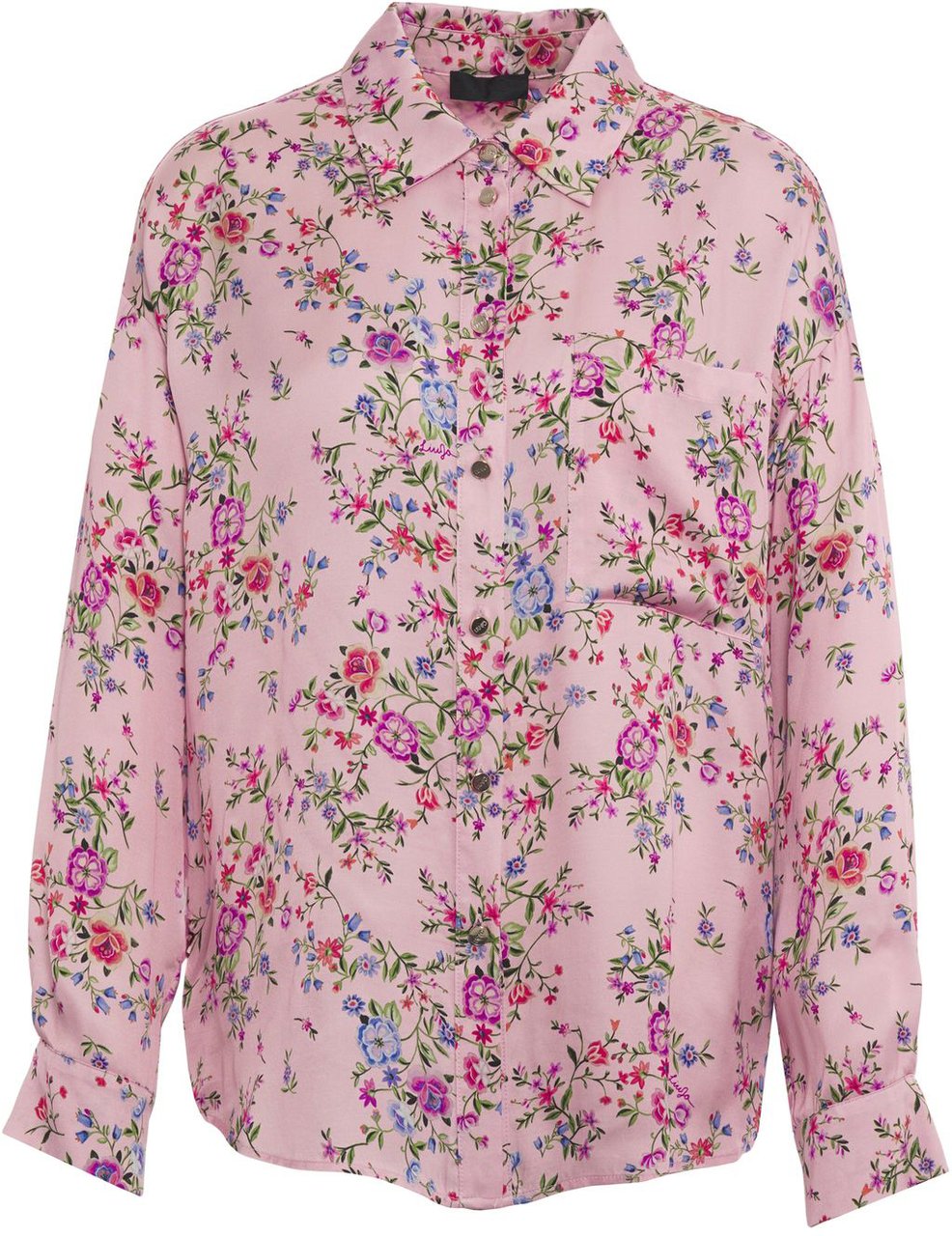 Liu Jo Blouse with floral print Roze