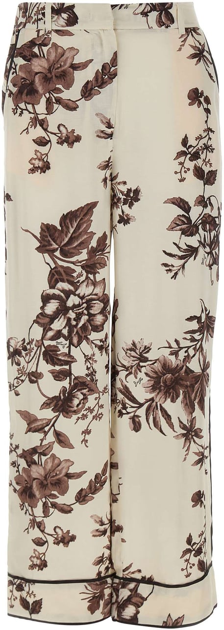 Liu Jo Trousers Multicolor Wit