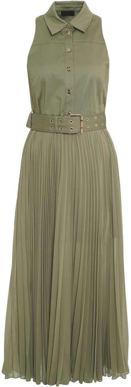 Liu Jo Chemisier maxi dress Groen