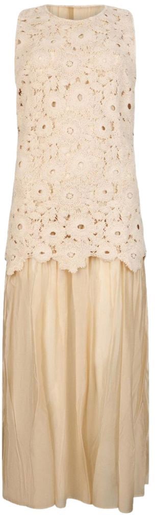 Liu Jo Dresses Beige Wit