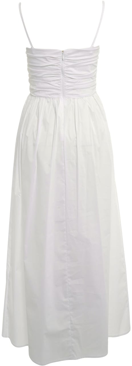 Liu Jo Poplin maxi dress Wit