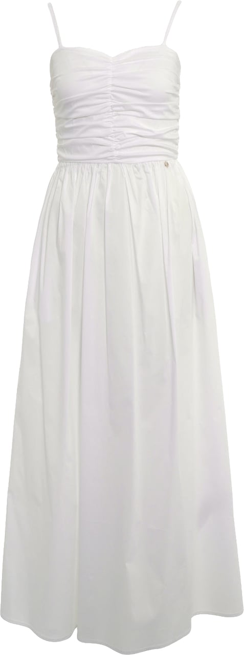 Liu Jo Poplin maxi dress Wit