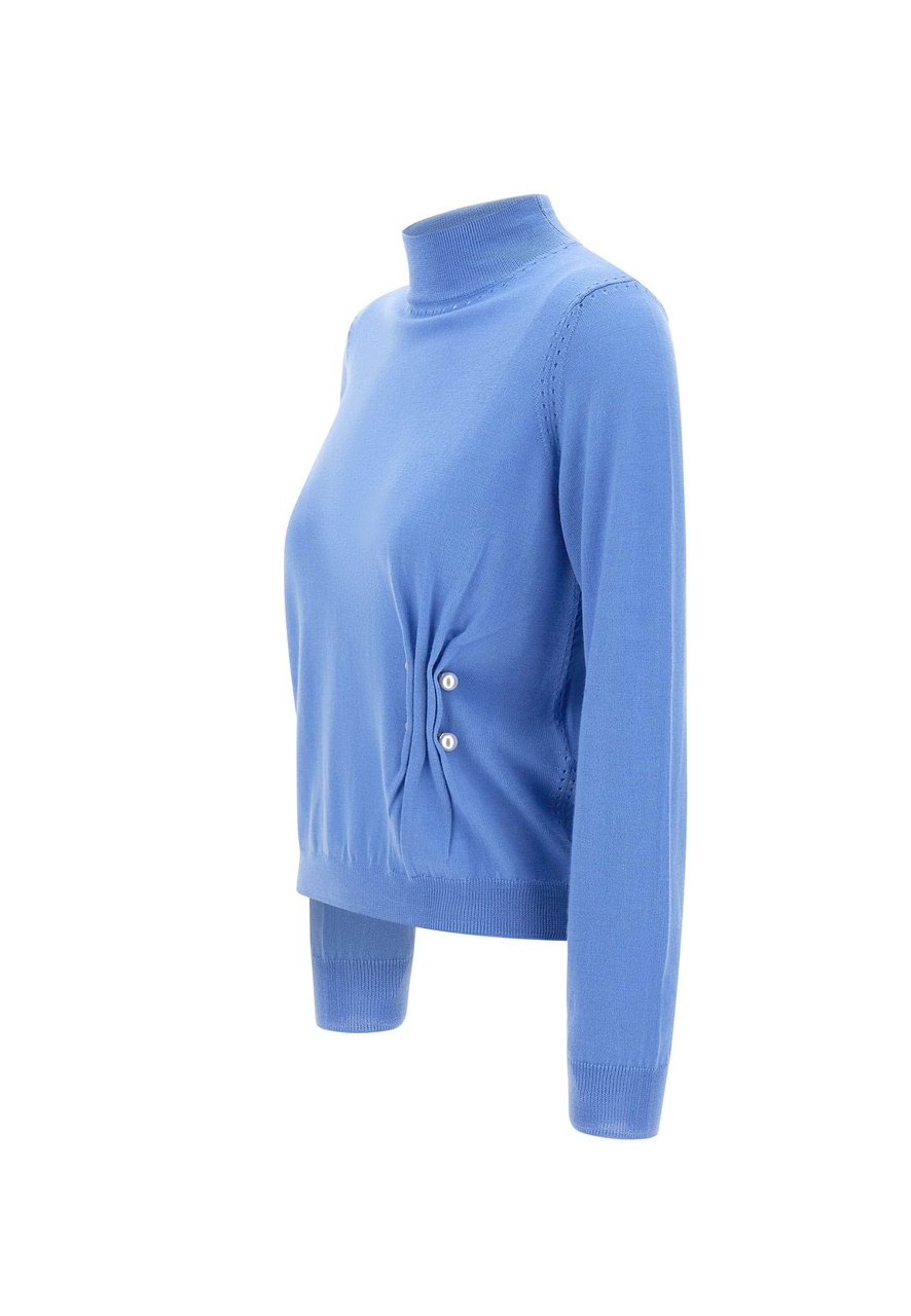 Liu Jo Sweaters Blue Blauw