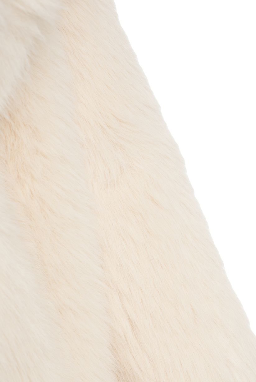 Liu Jo Faux fur coat Wit