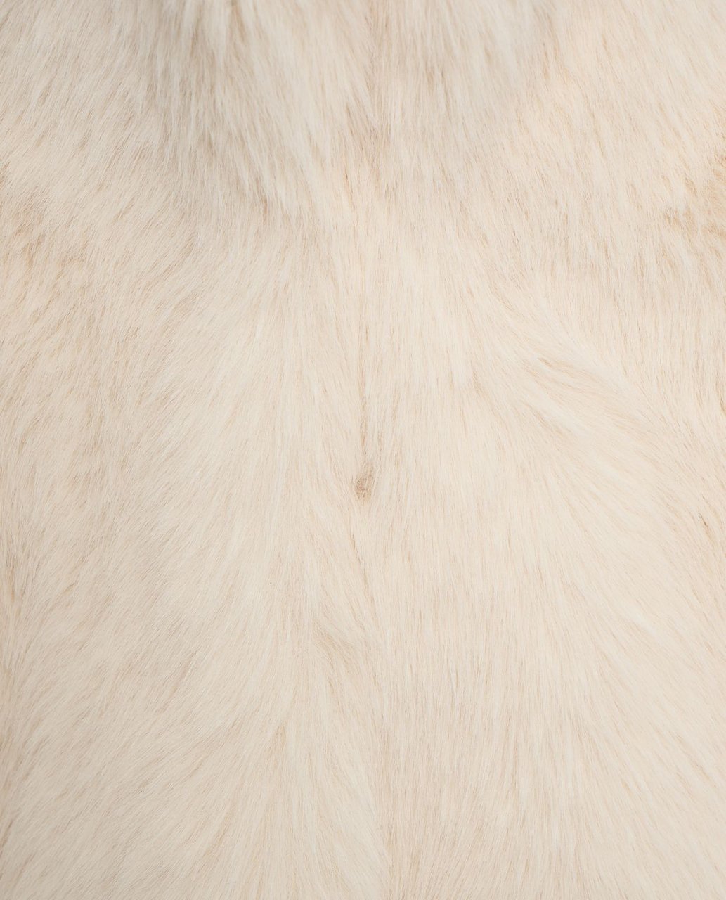 Liu Jo Faux fur coat Wit