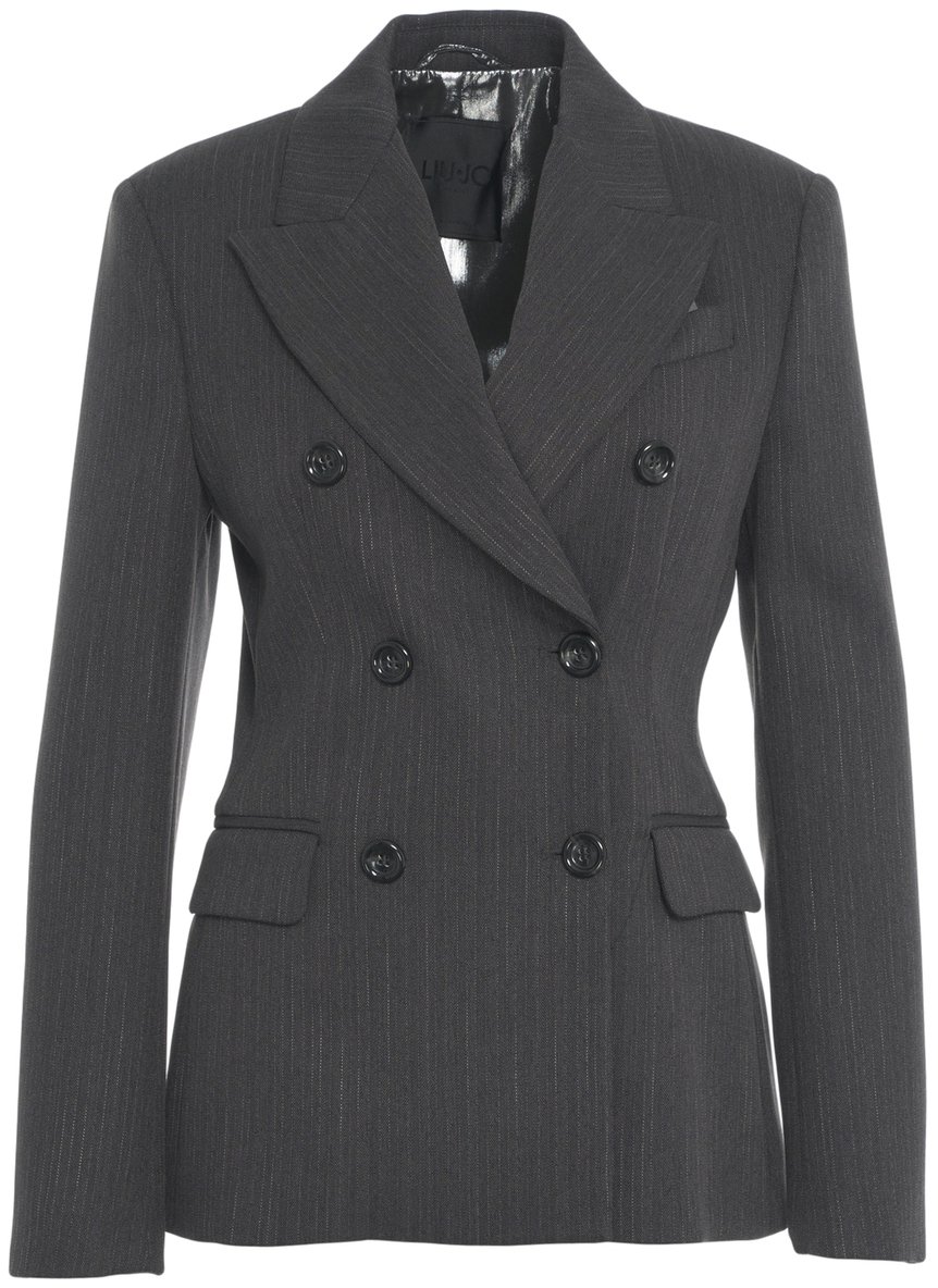 Liu Jo Blazer gessato Grijs