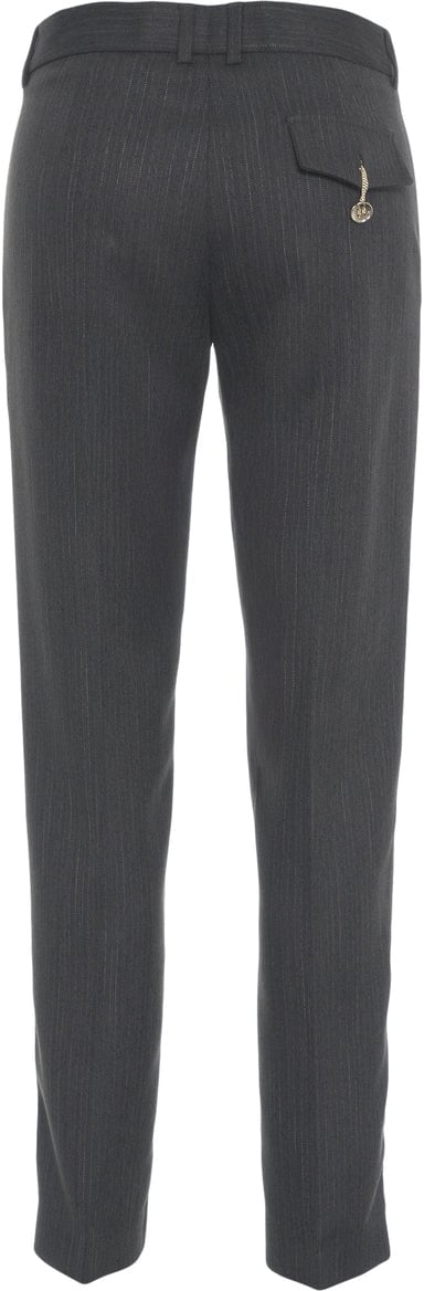 Liu Jo Chino pants with pinstripes Beige