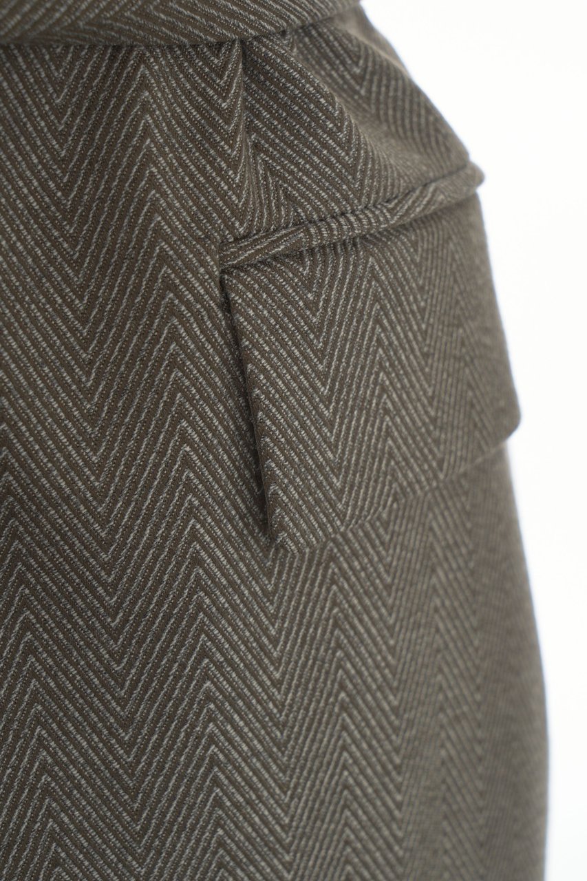 Liu Jo Vest with waist belt Bruin