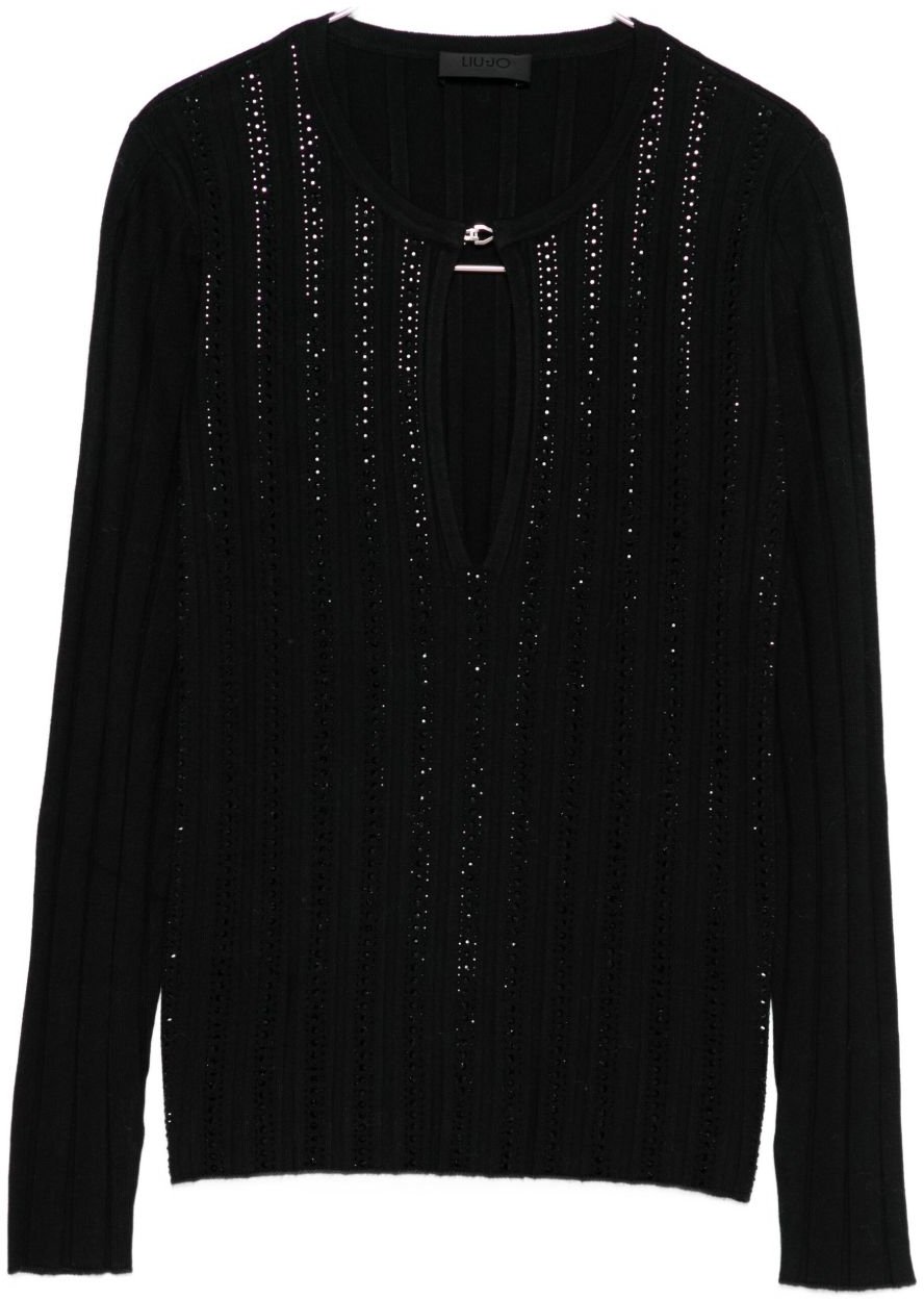 Liu Jo Sweaters Black Zwart