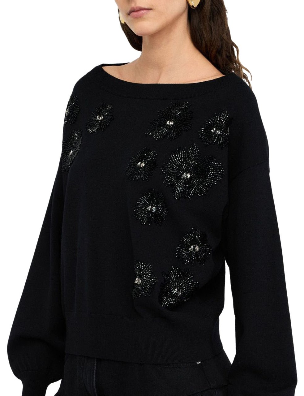 Liu Jo Sweaters Black Zwart