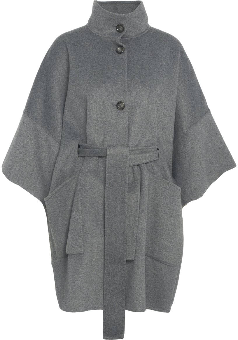 Liu Jo Wool coat with waist belt Beige