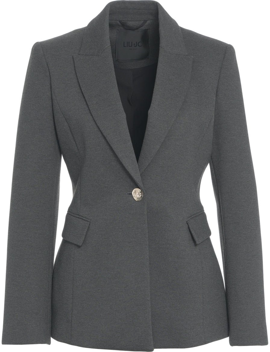 Liu Jo Tailored blazer Beige