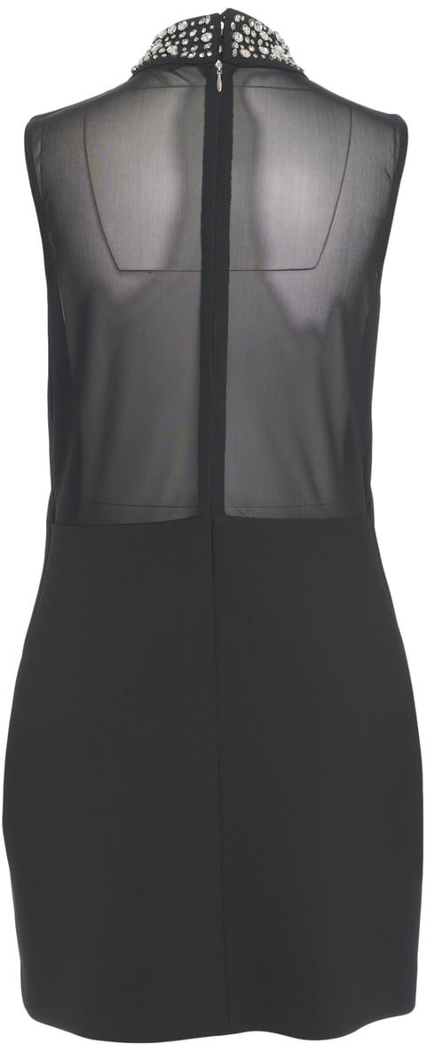 Liu Jo Abito mini con strass Zwart