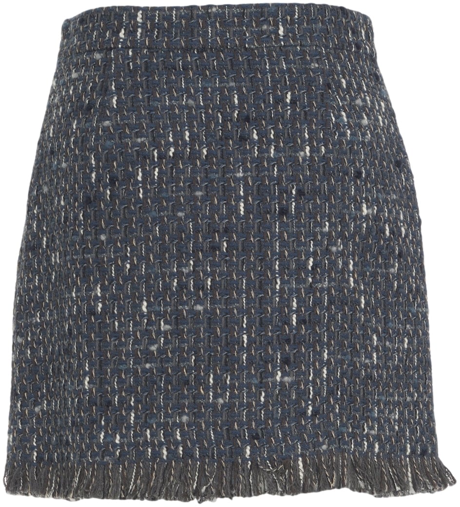 Liu Jo Bouclé miniskirt Blauw