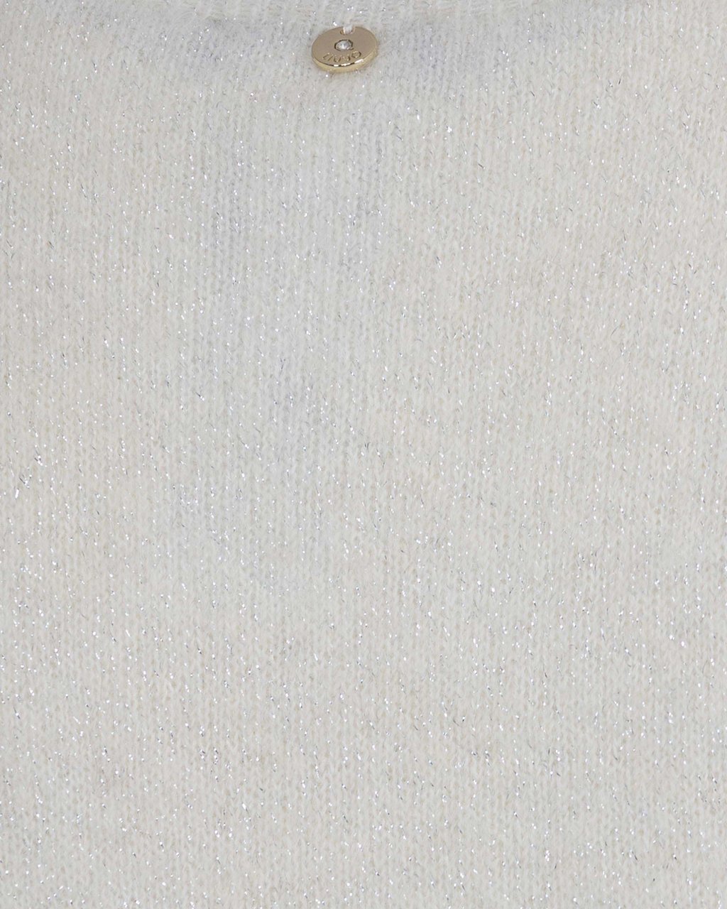 Liu Jo Sweaters Star White Lux Wit
