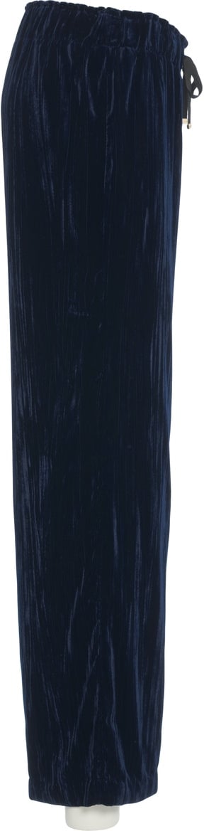 Liu Jo Velvet pants Blauw