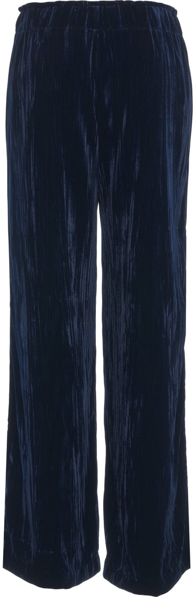 Liu Jo Velvet pants Blauw