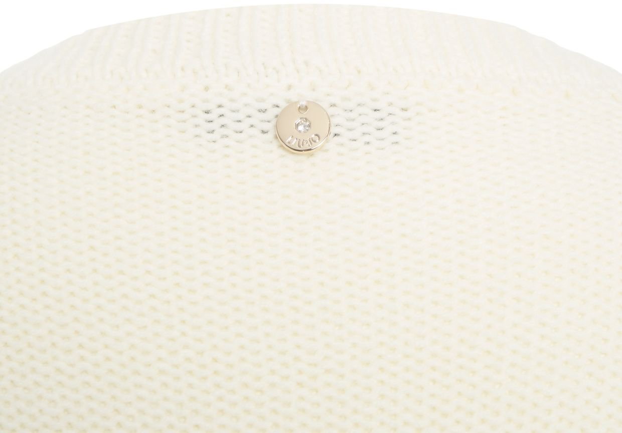 Liu Jo Sweater with cable knit pattern Wit