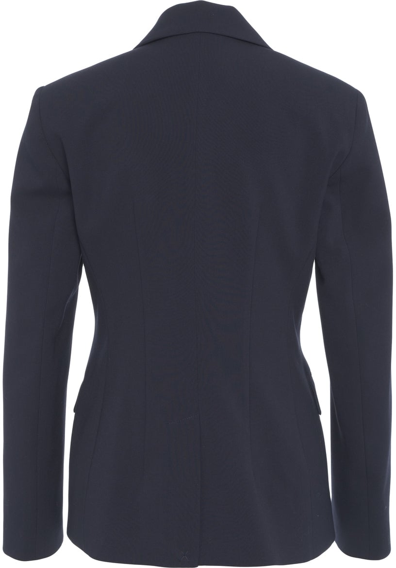 Liu Jo Double-breasted blazer Blauw