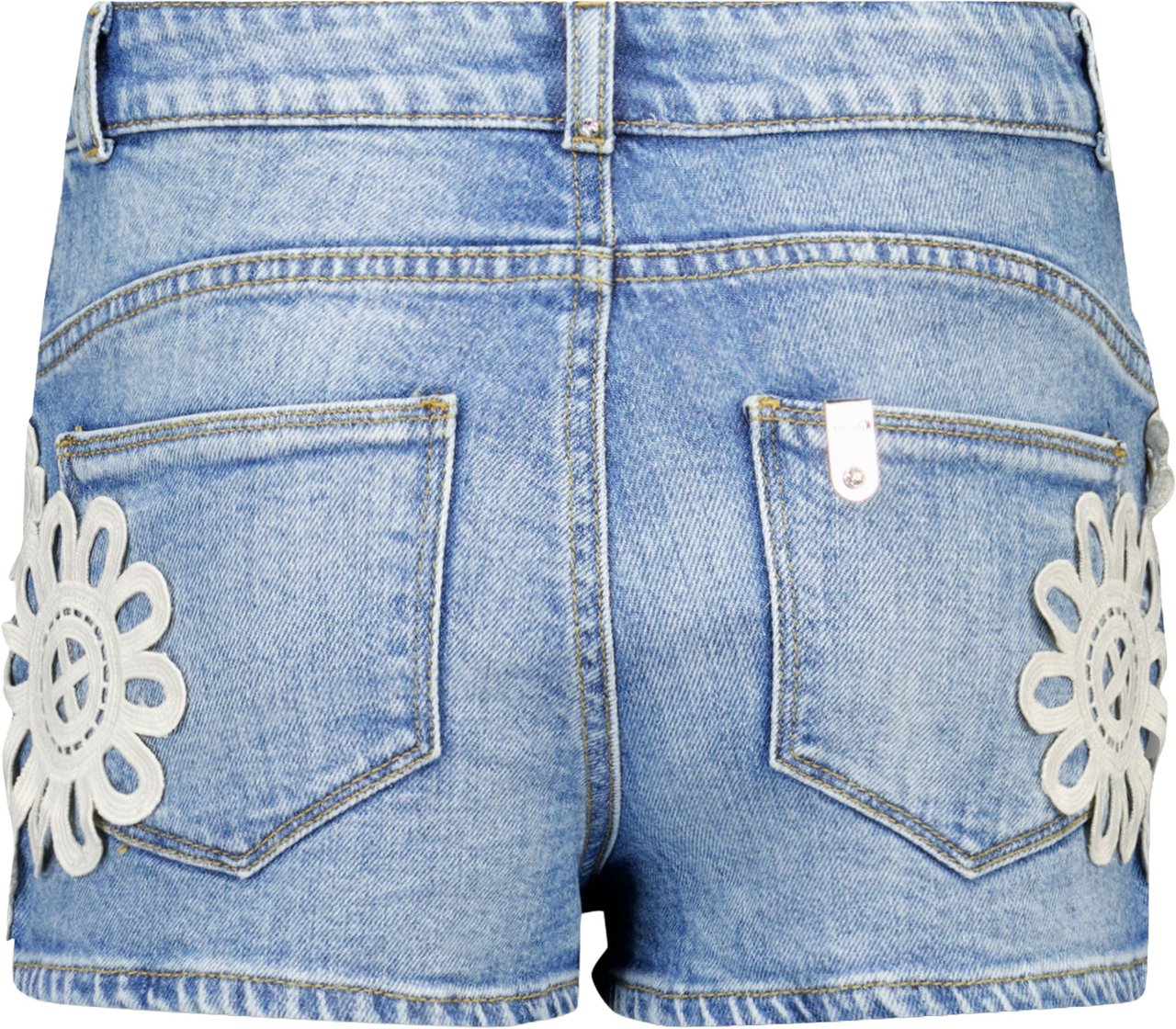 Liu Jo Kinder Meisjes Shorts In Jeans Blauw