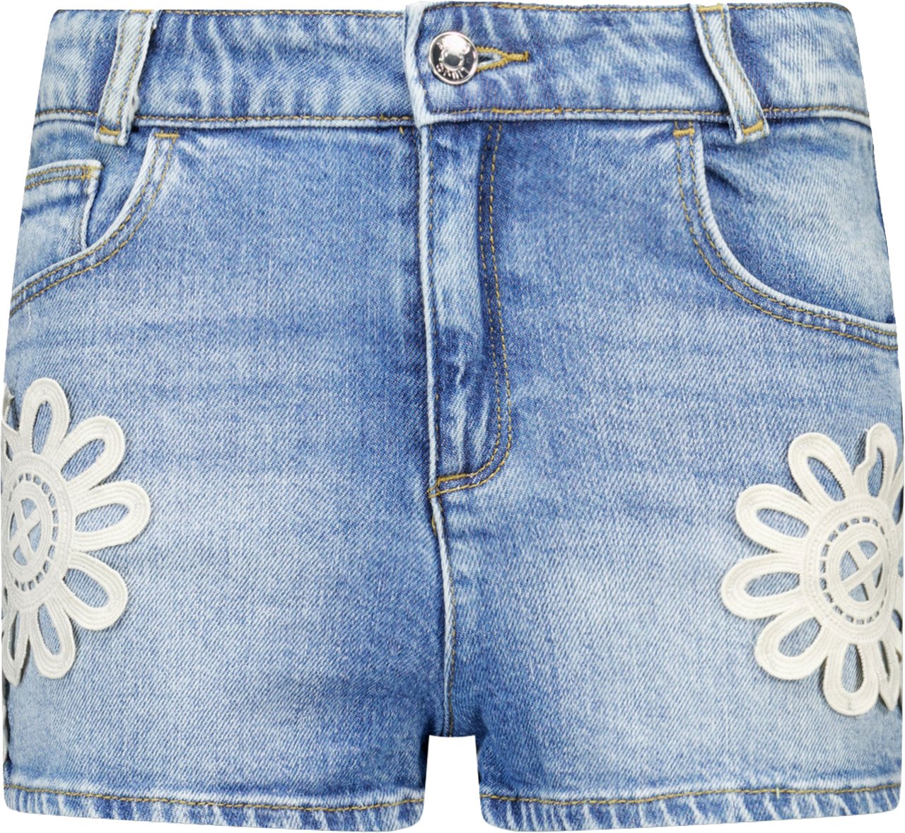 Liu Jo Kinder Meisjes Shorts In Jeans Blauw