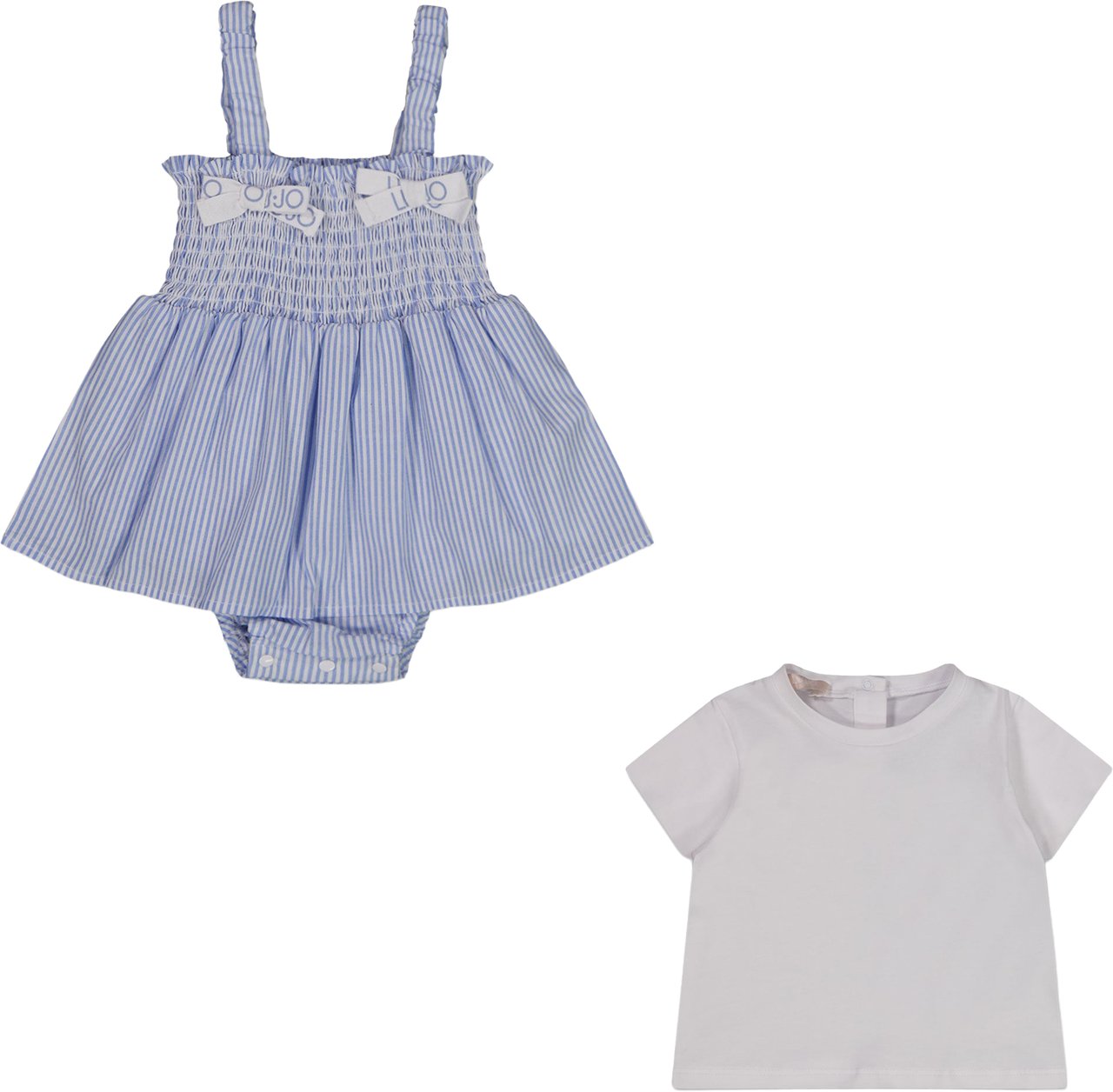 Liu Jo Liu Jo Baby Meisjes Setje In Licht Blauw Blauw
