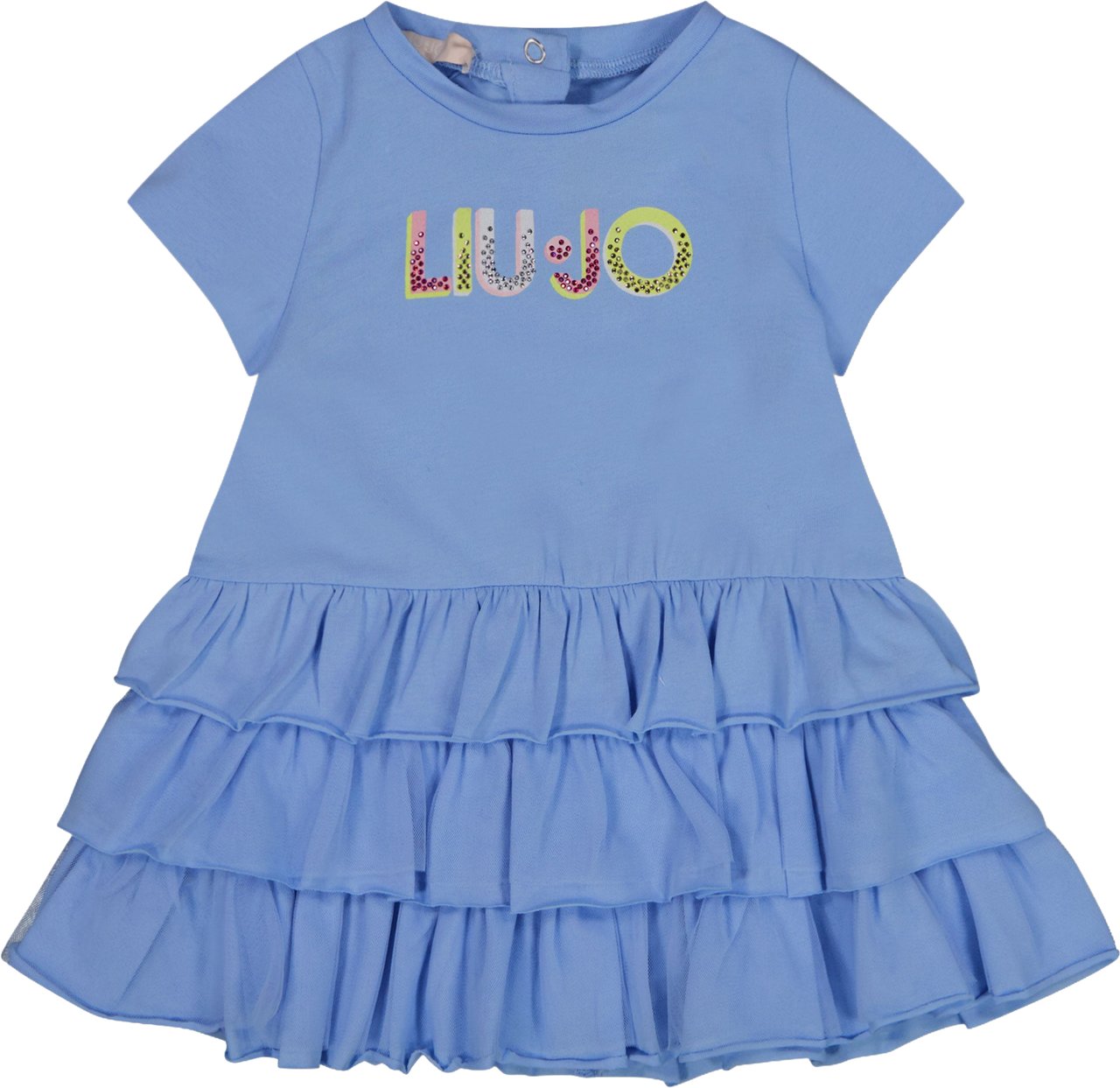 Liu Jo Liu Jo Baby Meisjes Jurk In Licht Blauw Blauw