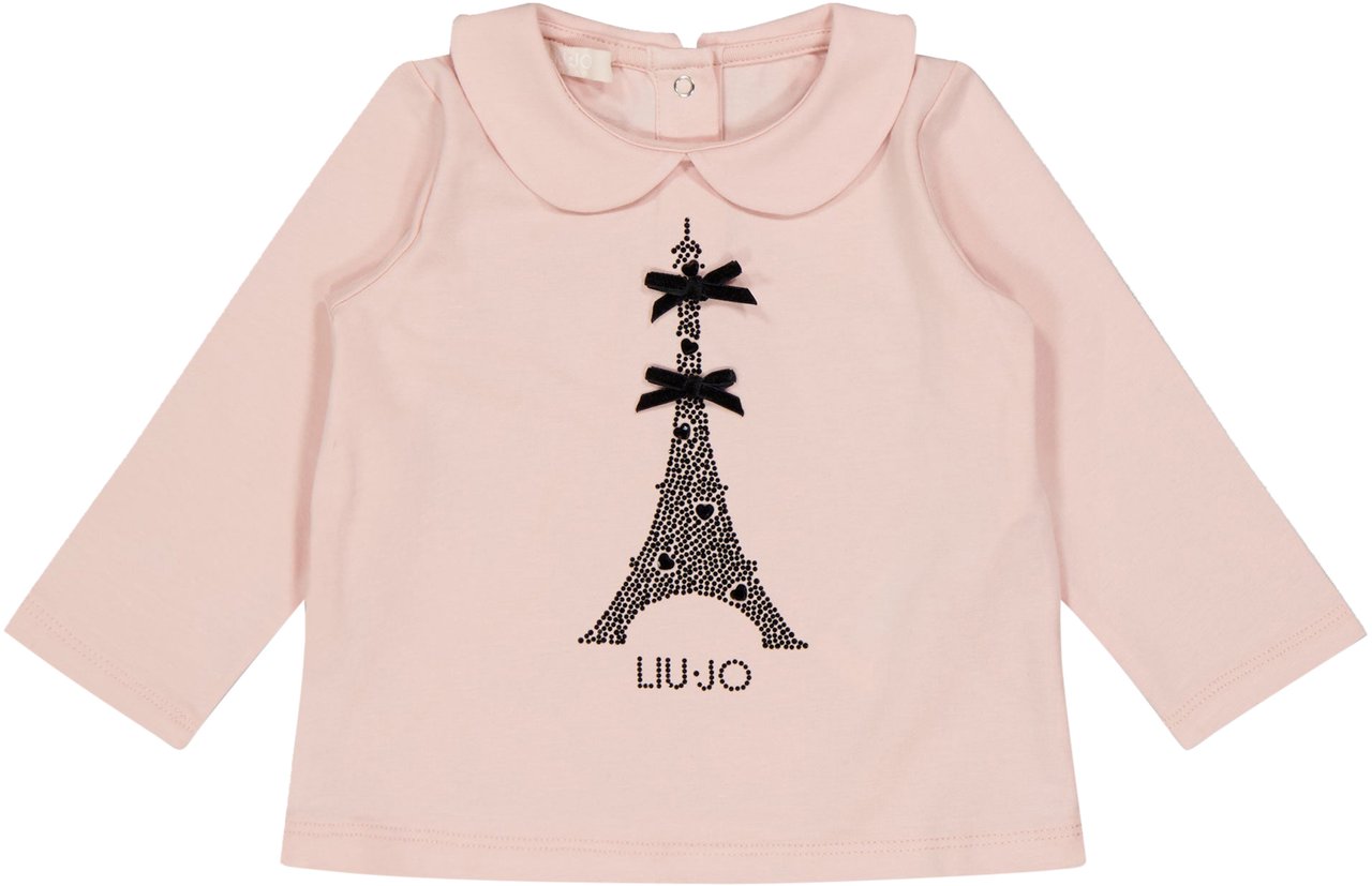 Liu Jo Liu Jo Baby Meisjes T-Shirt In Licht Roze Roze