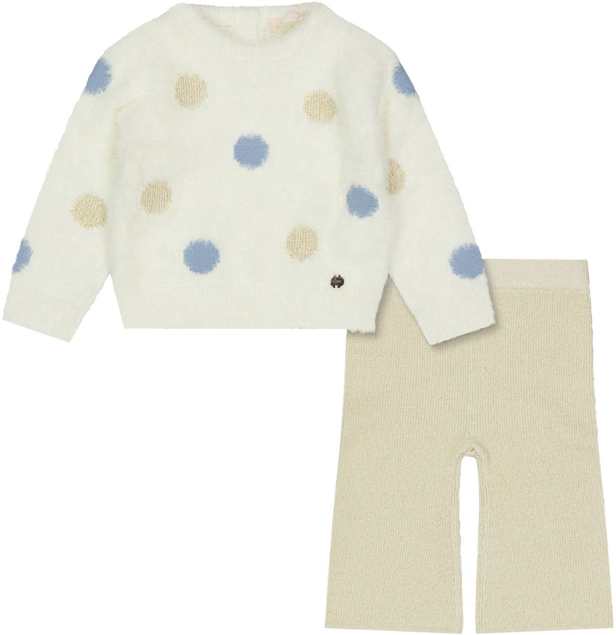 Liu Jo Liu Jo Baby Meisjes Setje In Off White Wit