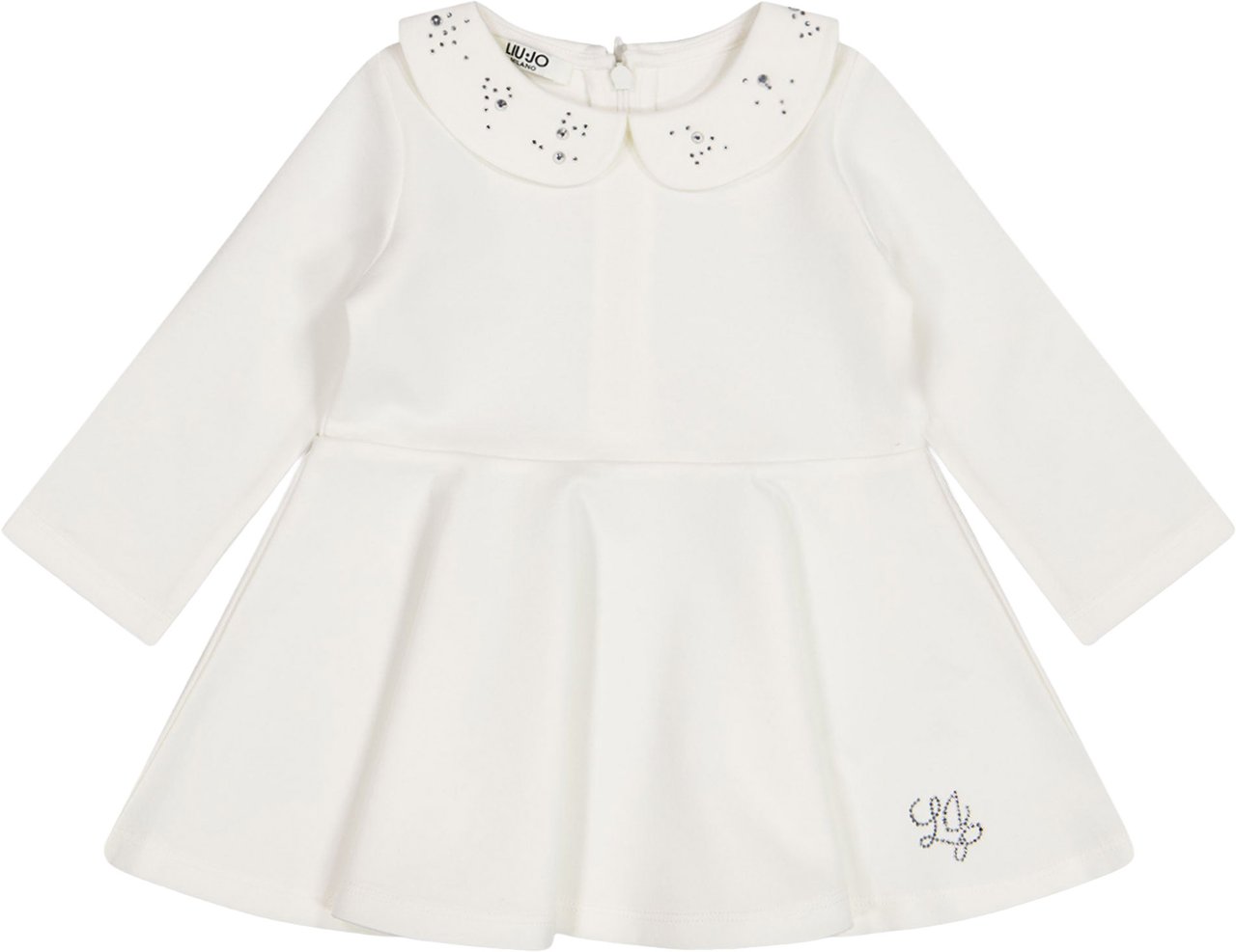 Liu Jo Baby Meisjes Jurk In Off White Wit