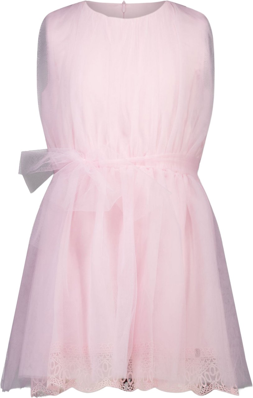 Liu Jo Kinder Meisjes Jurk In Licht Roze Roze