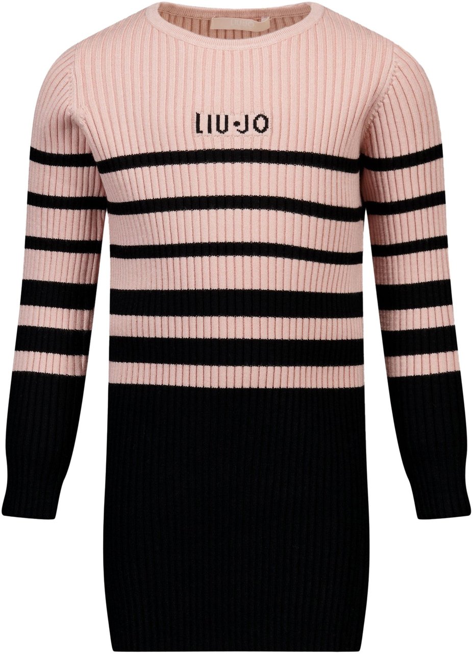 Liu Jo Liu Jo Kinder Meisjes Jurk In Licht Roze Roze