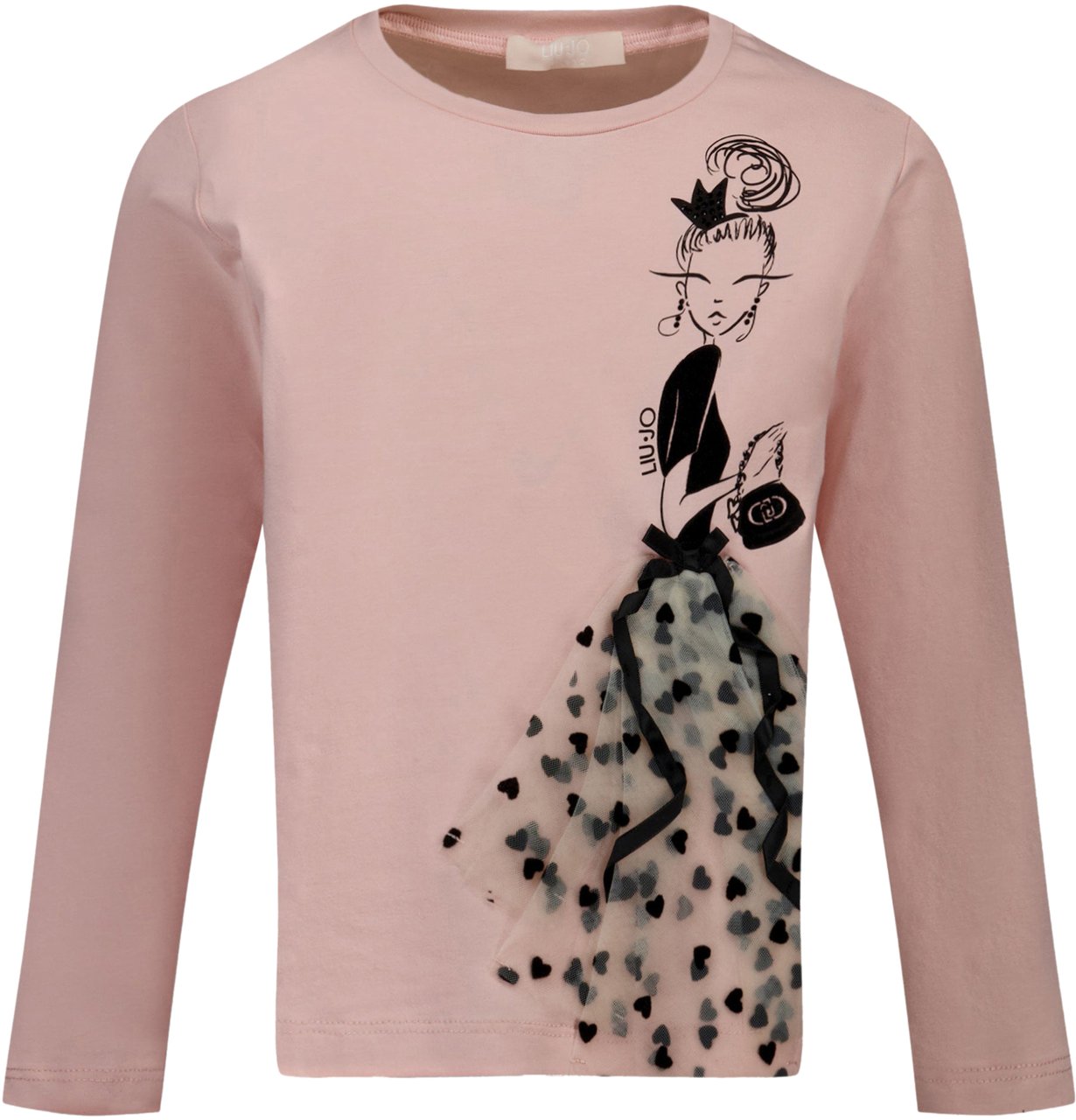 Liu Jo Liu Jo Kinder Meisjes T-Shirt In Licht Roze Roze