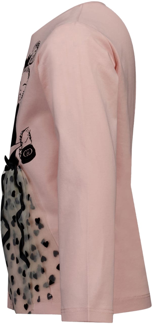 Liu Jo Liu Jo Kinder Meisjes T-Shirt In Licht Roze Roze